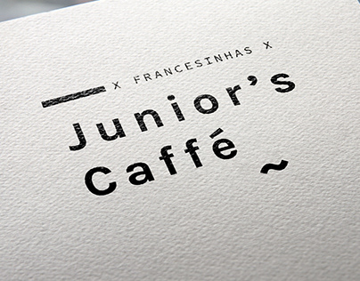 Junior's Caffé — Rebranding