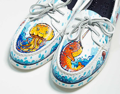 Sperry - Shoes painting