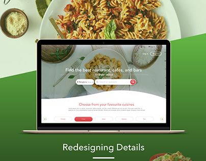 Foodmingo Website Redesign