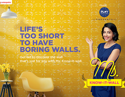 ASIAN PAINTS : Ms. KNOW IT WALL