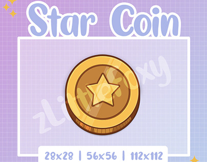 Star Coin Channel Points or Emote for Twitch