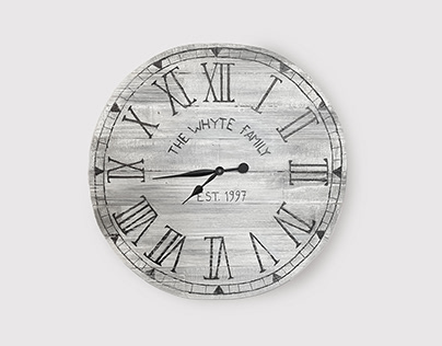 Custom Clock Using Repurposed Lumber 2021