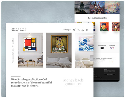 Galerie Montblanc - Website