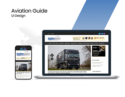 Aviation Guide UI Design