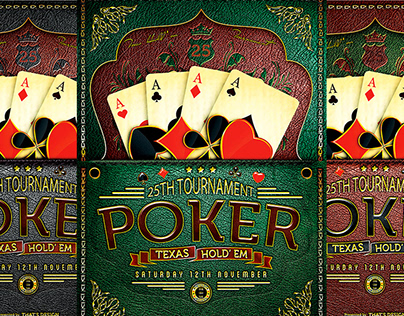 Poker Tournament Flyer Template