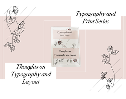Typography Book Layout Design - Bernie Laing #2681QCA