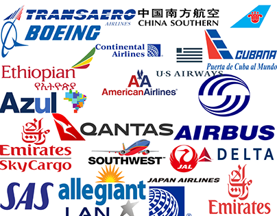 Airline Collage