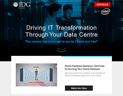 IDG Connect - Oracle Page