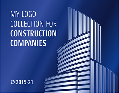 My logo collection for construction companies