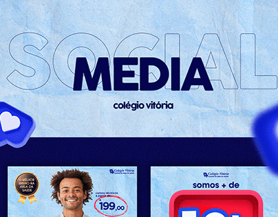 Social Media - Colégio Vitória