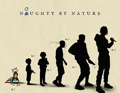 Digga D - Naughty by nature (motion graphic)