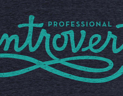 Professional Introvert CottonBureau T-shirt