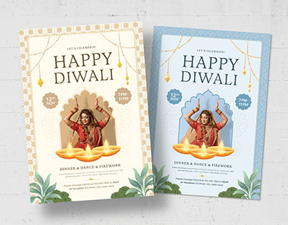 Diwali Festival Flyer Template