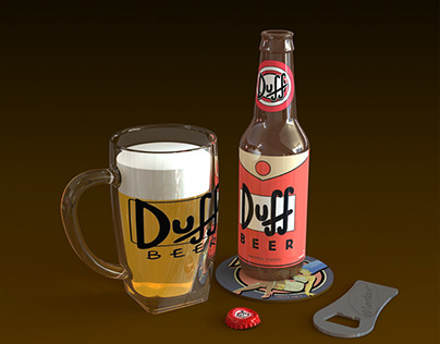 Conception d'un rendu - Duff beer