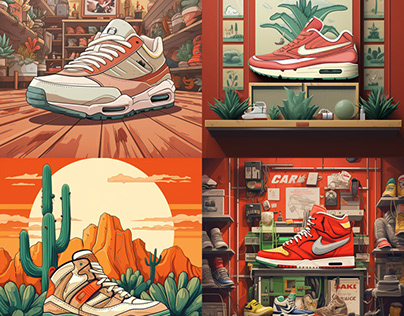 Good store shoe illustration