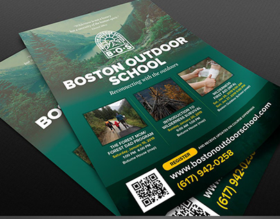 Project thumbnail - Flyer for Boston Outdoor School