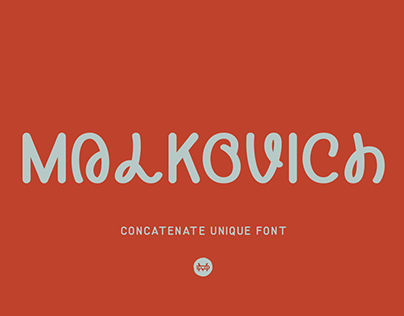 Malkovich - Unique Font