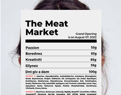 The Meat Market Catalogue