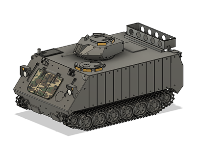 Miniature Tank Model