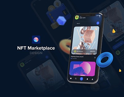 NFT marketplace app