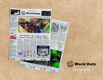 World Daily | Newspaper Design