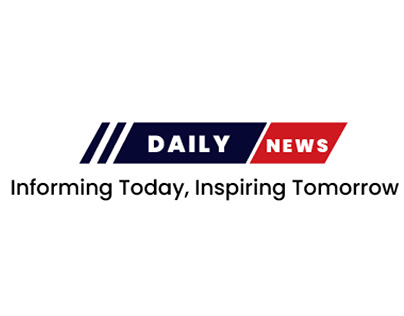 DAILY NEWS News company logo design and branding deisgn