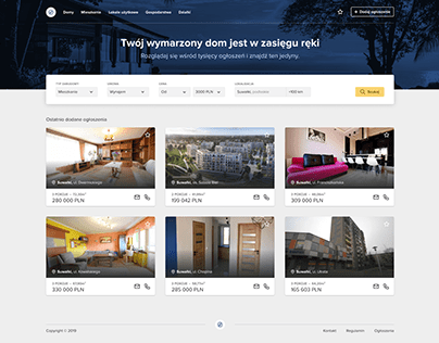 Project thumbnail - Real Estate Agency Website