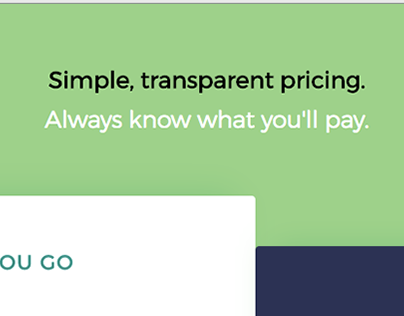 Simple Pricing Page