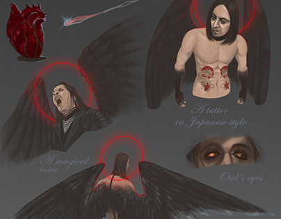 Concept art dark Angel