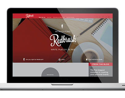 Redbrush Branding & Site Design
