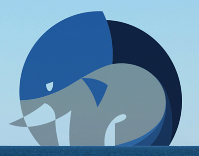 FICO Extreme giant fishing Brand identity emblem