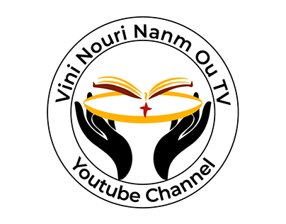 Vini Nouri Nanm Ou TV Combination Mark Logo Design