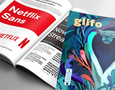 Design editorial - Revista Glifo