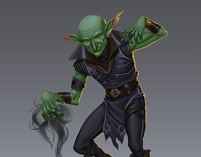 Project thumbnail - Goblin Shadow Magic Sorcerer