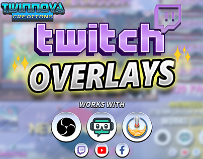 Twitch Overlay Packs | Screens, Panels, Alerts & more!