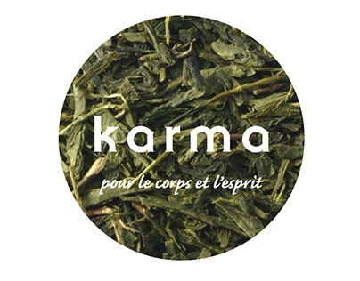 Karma green tea | Branding