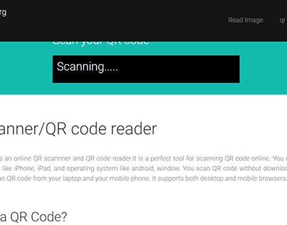 QR scanner - QR code scanner