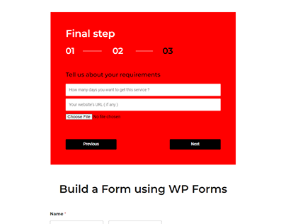 Contact Form Design using ELementor, Wpform & Ninjaform