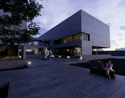 Centro cultural - Arquitectura 3 (Gonzalez Montaner)