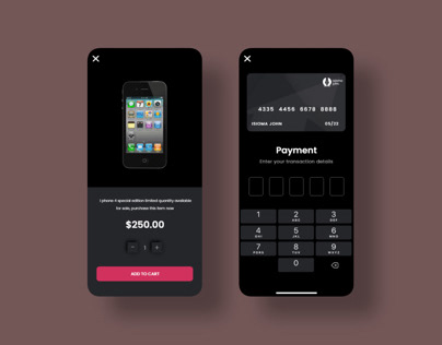 Purchase app concept