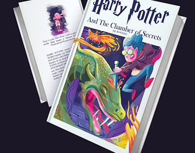 Redesigned Harry Potter Novel Covers