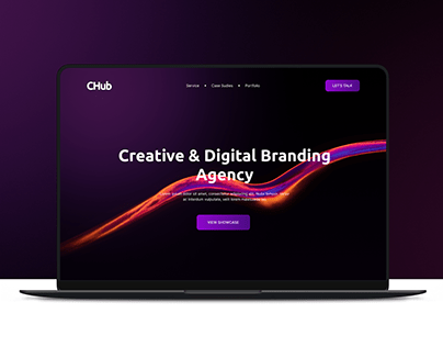 Landing Page Design - Creative Agency