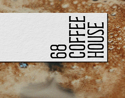 68 Coffee House, Branding and Packaging REWORK