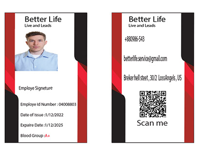 Employ id card