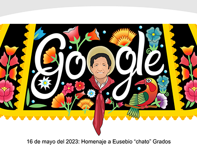 Doodle de Google - Eusebio "chato" Grados