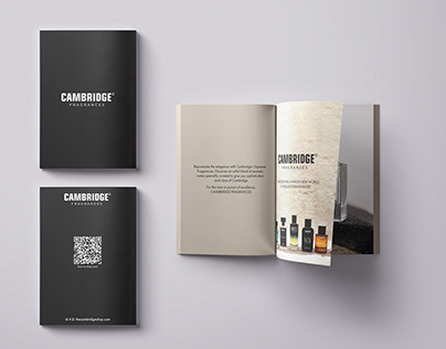Cambridge Fragrance Booklet Design