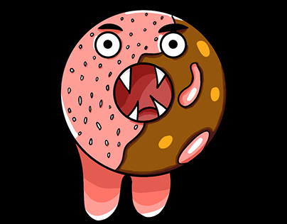 Bloodthirsty donut