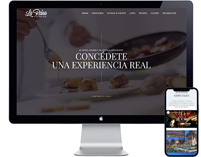 Branding y Desarrollo Web La Reina Restaurant