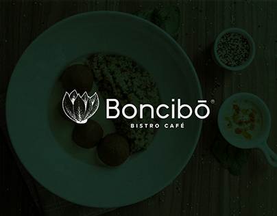 Boncibo Bistro Café visual identity