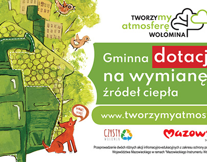 The ecological campaign "We create Atmosfere Wołomina"